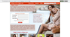 Desktop Screenshot of dating-services-singles.com
